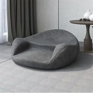 Triflice meditation cushion in grey