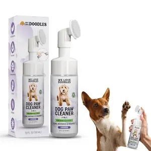 We Love Doodles lavender paw cleaner foam bottle, 5 fl oz