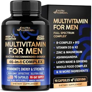 NutraHarmony Multivitamin for Men capsules