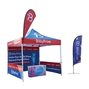 BillyPrint best value custom 10x10 tent with logo