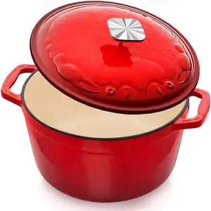 DUTZUN Dutch oven with crab lid design