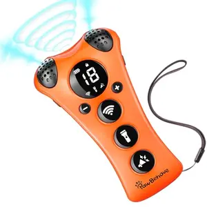 PawBehave ultrasonic dog trainer in orange
