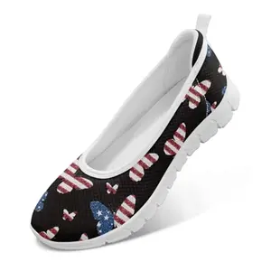 SYtrade 1776 patriotic slip on loafers