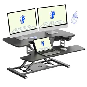 FLEXISPOT 35 inch electric standing desk converter