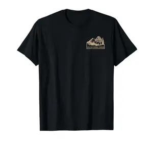 Basic national parks outdoors t-shirt for hikers