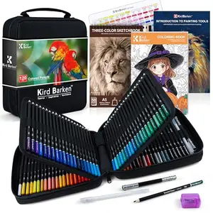 Kird Barken 147PCS Colored Pencils Set