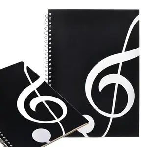 ZeriLion manuscript paper book with 100 pages and simple cover