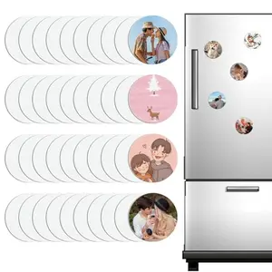 Round sublimation magnet blanks for 250th anniversary custom fridge magnets
