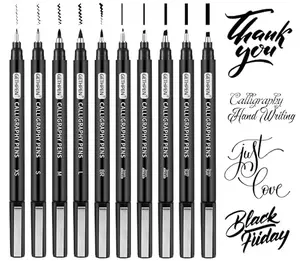 GETHPEN Calligraphy Pen 10 size set for beginners
