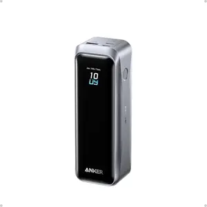 Anker Prime 220W power bank next to a laptop