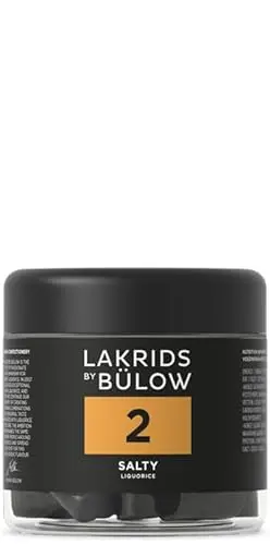 LAKRIDS BY BULOW No. 2 jar with salty black licorice