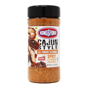 Kingsford Cajun Seasoning bottle