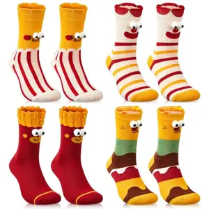 Chicingyou Silly Socks with French Fry and 3D Eyes
