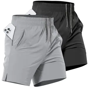 Lempue 7-inch athletic shorts 2-pack for CrossFit