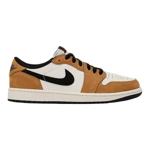 Air Jordan 1 Low OG Rookie of the Year in premium leather, shadow colorblocking