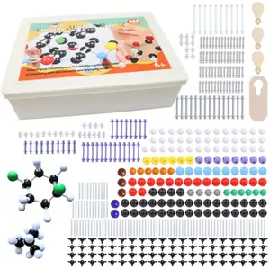 Troyune chemistry molecular model kit with Buckminsterfullerene