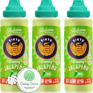 Siete Creamy Jalapeno Botana Sauce bottles