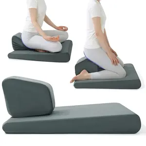 HOMBYS adjustable meditation cushion set