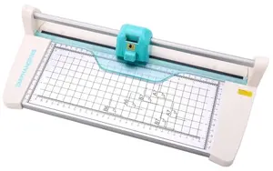 4-in-1 Rotary Paper Trimmer with straight, wavy, perforating, and scoring blades