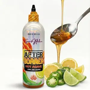 Saria's Kitchen After Burner Hot Agave bottle