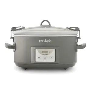 Crock-Pot 7 Quart Cook and Carry Slow Cooker in moonshine green