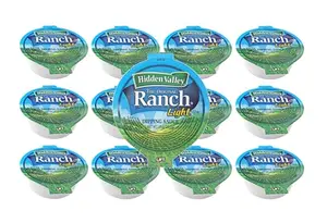 Hidden Valley Light Ranch dipping cups in a lunch box