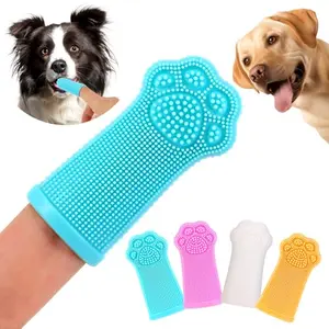 dlnope silicone finger toothbrush for dogs and cats