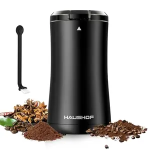 HAUSHOF Coffee Grinder Electric for fresh ground coffee