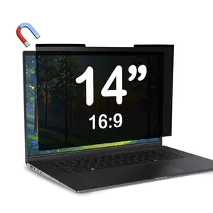 Dabernur magnetic laptop privacy screen attaches via magnets