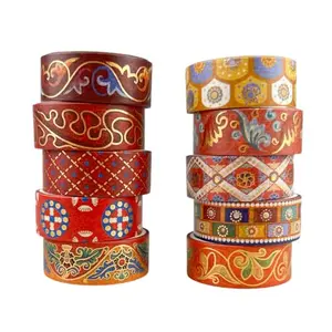 Zellykool 10 rolls chinoiserie gold foil washi tape