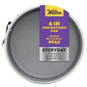 Wilton silver 6 inch springform pan with nonstick surface