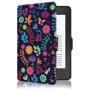 MOROCK Kindle Paperwhite case for older model, jungle night design, showing slim fit and auto wake/sleep