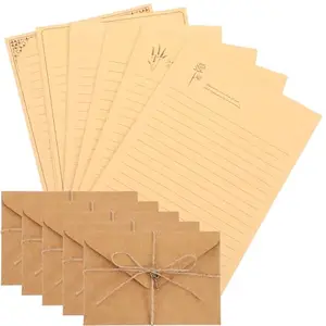 Lusofie vintage stationery set with accessories like ropes and stickers