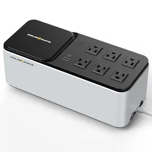 GOLDENMATE 600VA lithium UPS with wireless charging pad
