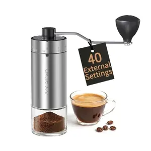 CIRCLE JOY Mini Manual Coffee Grinder for fresh ground coffee