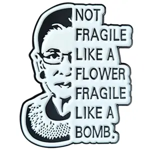 HSTEVSIT Hope Equality Peace Love Supreme RBG Enamel Pin