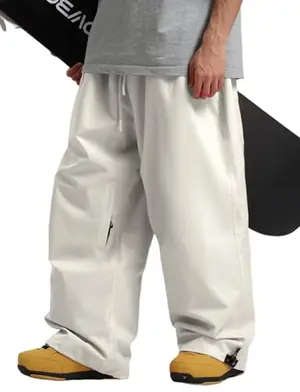 GSOU SNOW baggy snow pants with 15K waterproofing