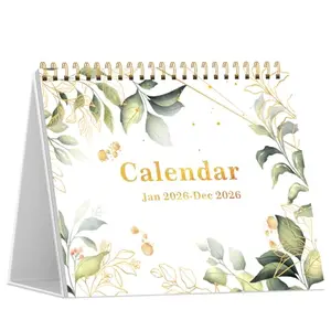 ROZZBY 2026 Desk Calendar with Stickers