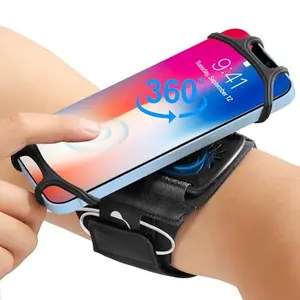 MoKo Running Armband 360 Rotatable with Key Holder
