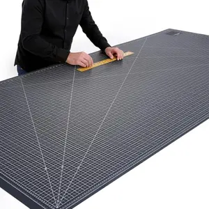 NEWBRAUG self healing cutting mat, black and white, 47x94 inches