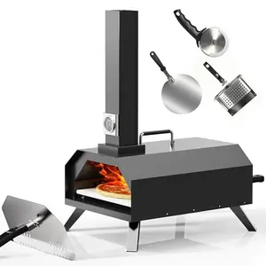 Karienvir pellet pizza oven with carry bag