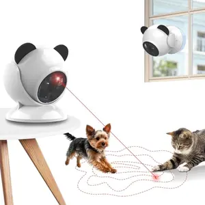 Saolife automatic cat laser toy with suction cup mount for windows