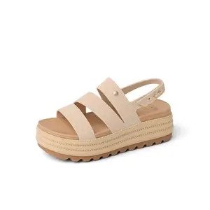 Reef Women's Water Vista Higher 2 platform sandal in cream
