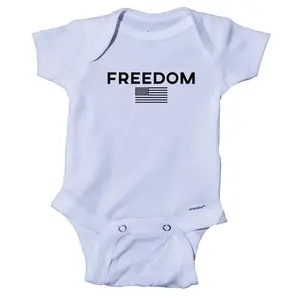 Ink Trendz Freedom Patriotic Onesie