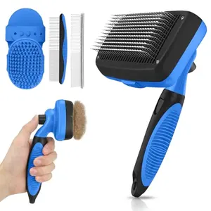 AUSRKI self cleaning shedding brush 5-in-1 kit