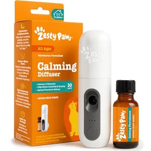 Zesty Paws cat calming diffuser plug-in with orchid mist scent