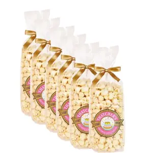 Thatcher's Gourmet Birthday Cake Popcorn bag with sprinkles
