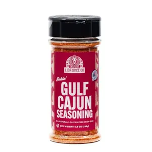 Lion Spice Co. Gulf Cajun Seasoning jar