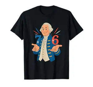 Funny George Washington 1776 T-Shirt