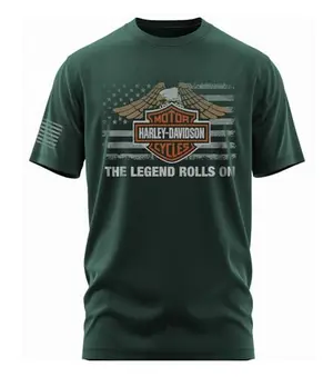 Harley-Davidson military tribute t-shirt